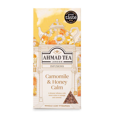 Ahmad Tea - Chamomile & Honey Calm - 15 Tea Pyramid Bags