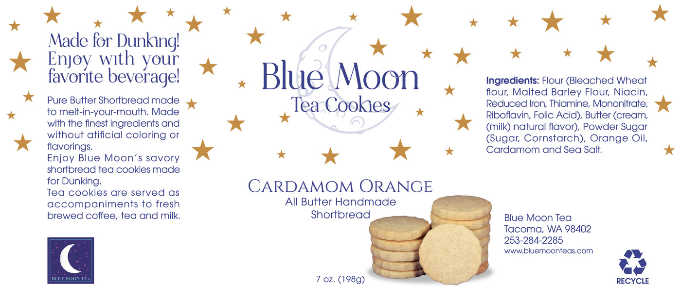 Cardamom Orange Cookies - Cookie Gift Delivery - Tea Cookies