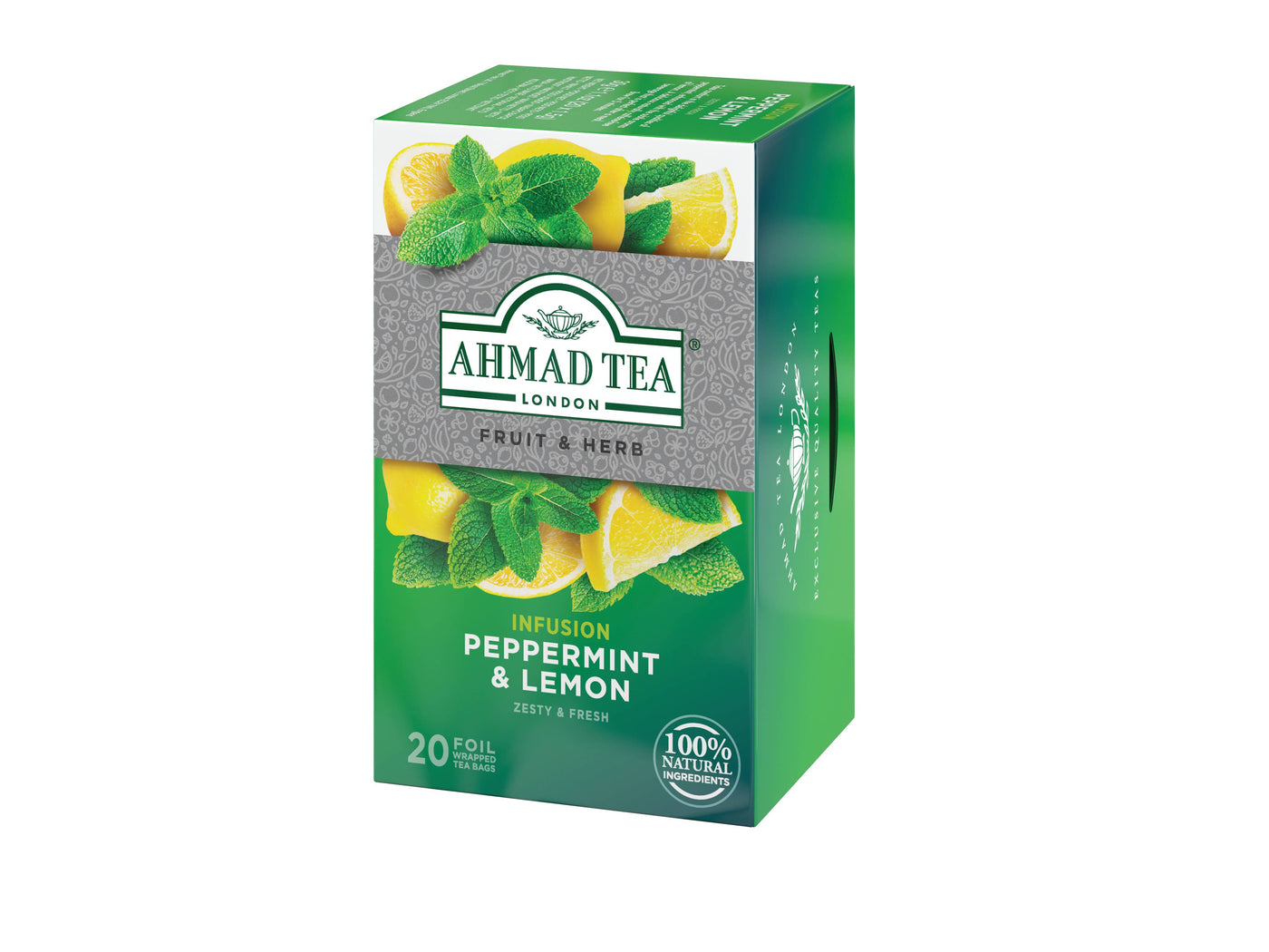 Ahmad Tea - Peppermint & Lemon Tea - 20 Tea Bags