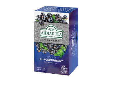 Ahmad Tea - Blackcurrant Fruit Infusion - 20 Tea Bags