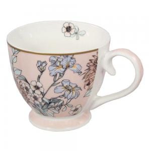Blossom Pink Breakfast Tea Cup 12 oz. - Breakfast Teacup For Sale