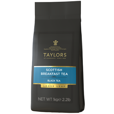 Taylors of Harrogate Scottish Breakfast Loose Tea Kilo Bag