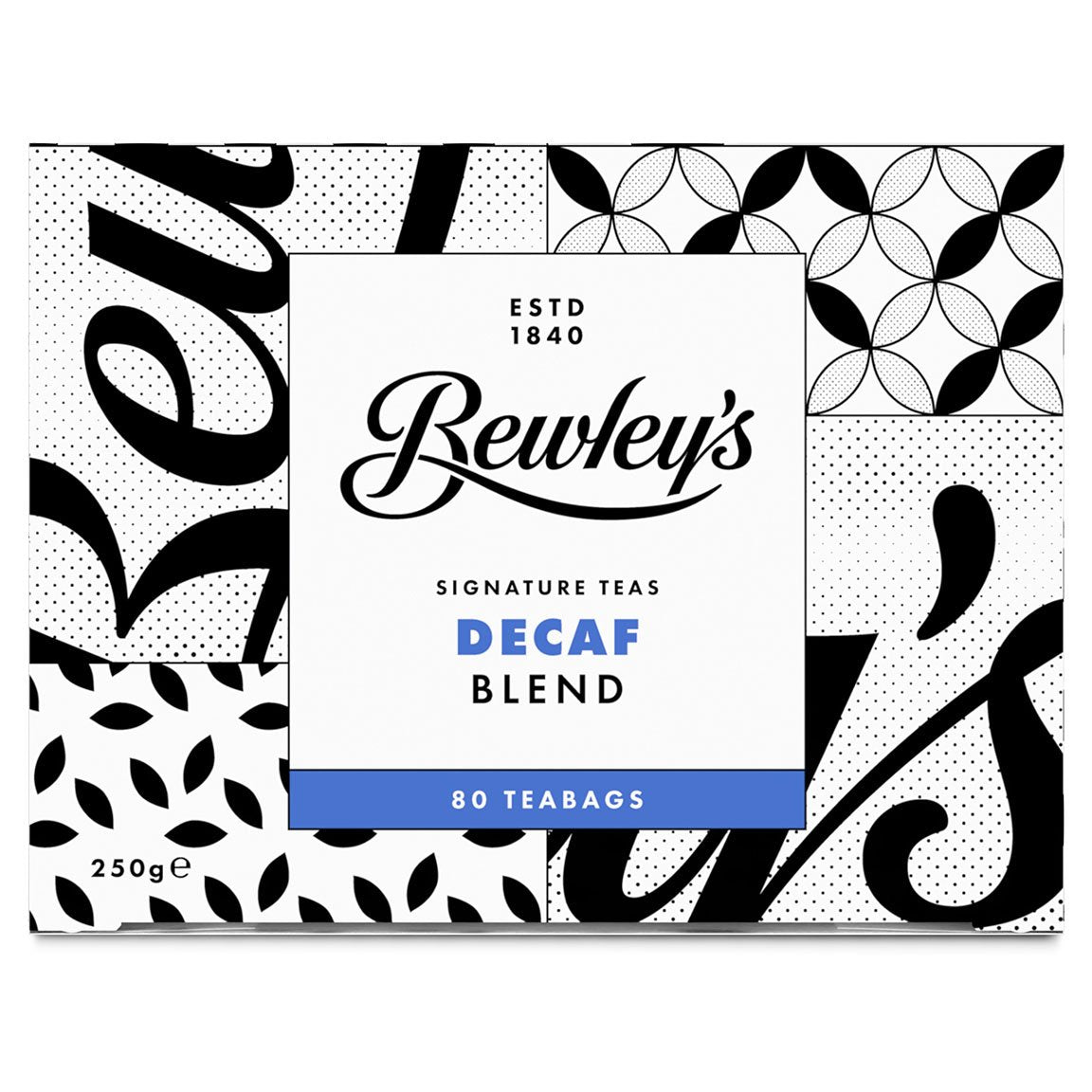 Bewley’s Decaf Tea Bags – 80 Bags - Black Decaf Irish Tea