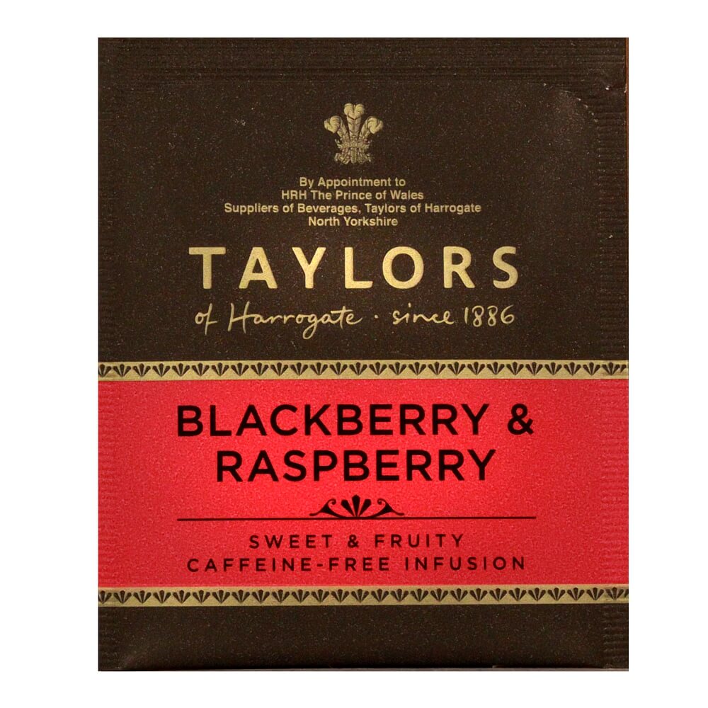 Taylors Blackberry & Raspberry Herbal Tea Sampler – 10 pack