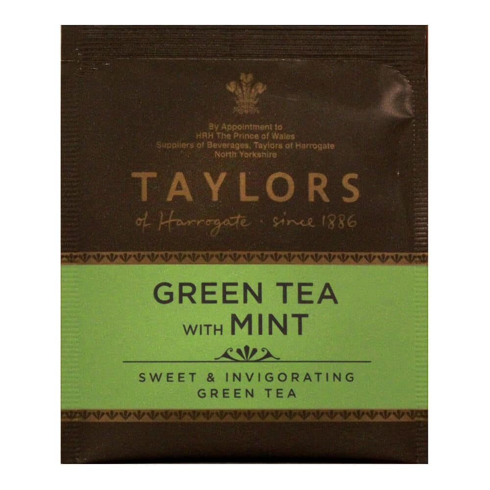 Taylors Green Tea with Mint Tea Sampler – 10 pack