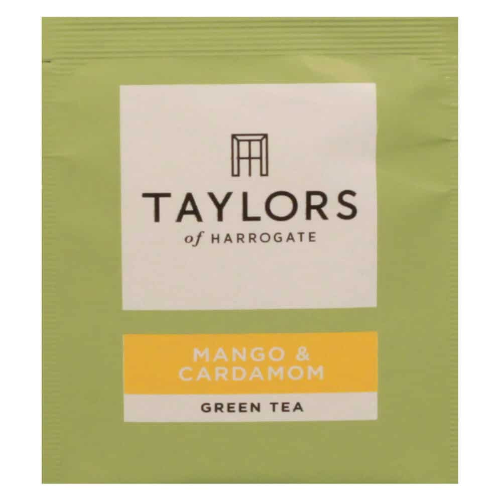 Taylors of Harrogate Mango & Cardamom Green Tea Sampler – 10 Pack