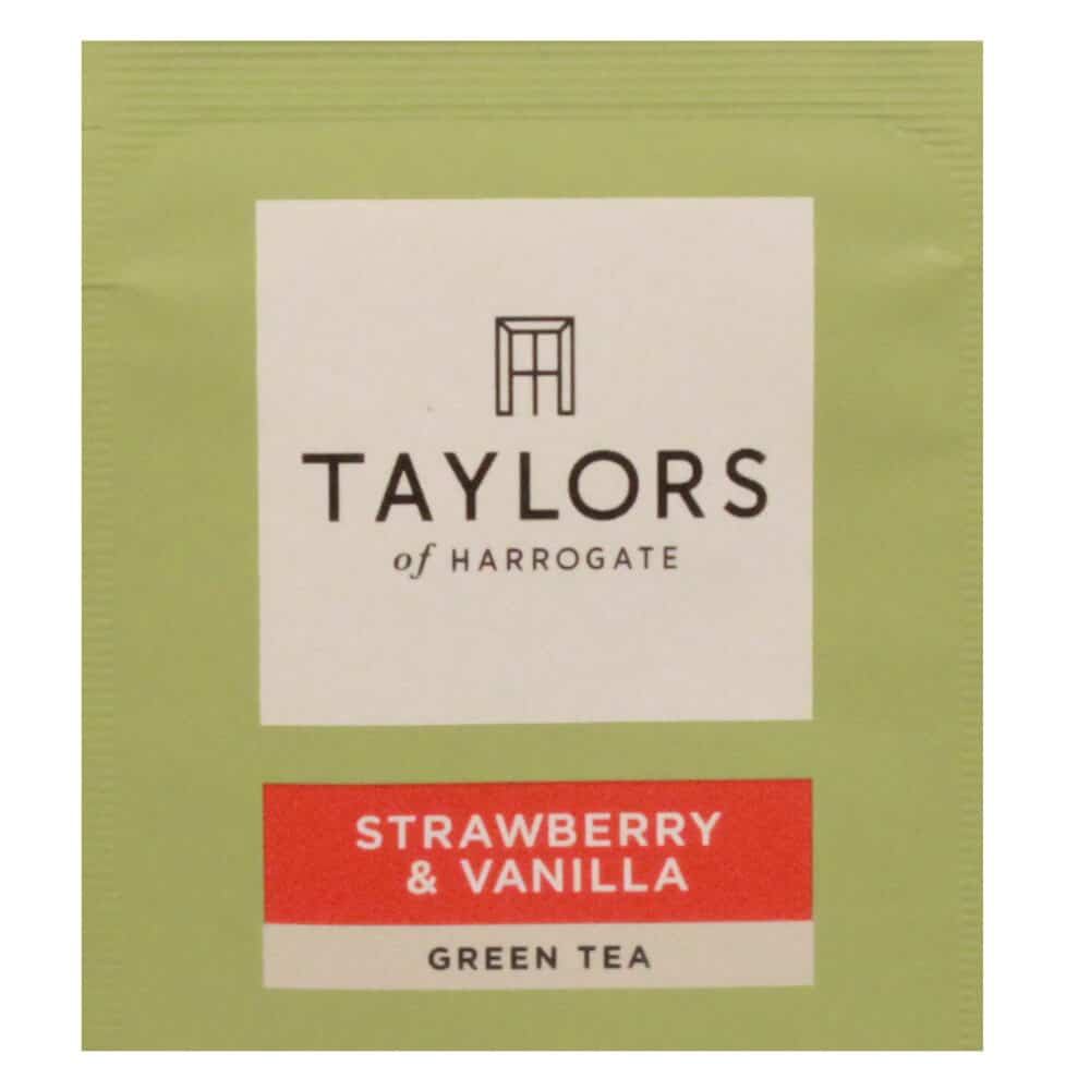 Taylors Strawberry & Vanilla Green Tea Sampler – 10 Pack