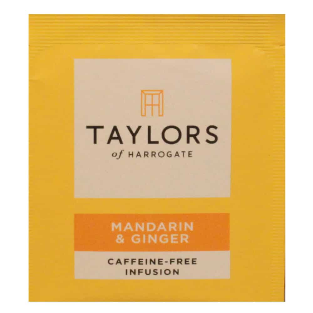 Taylors Mandarin & Ginger Herbal Tea Sampler – 10 Pack