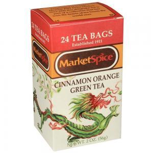 Pacific NW Green Cinnamon Orange Tea Basket