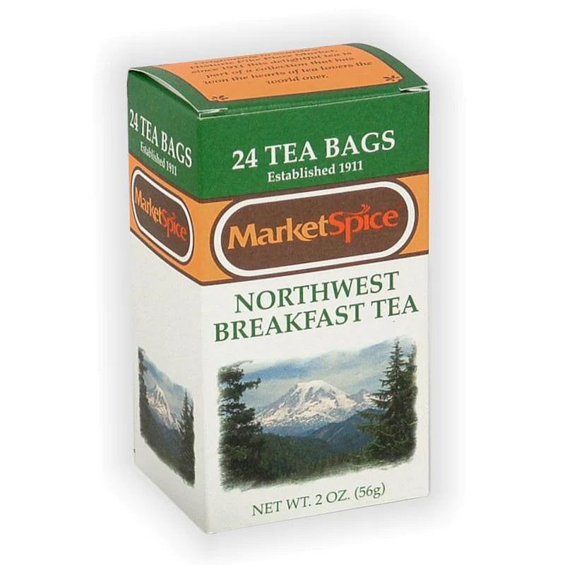Pacific NW Northwest Breakfast Tea Basket