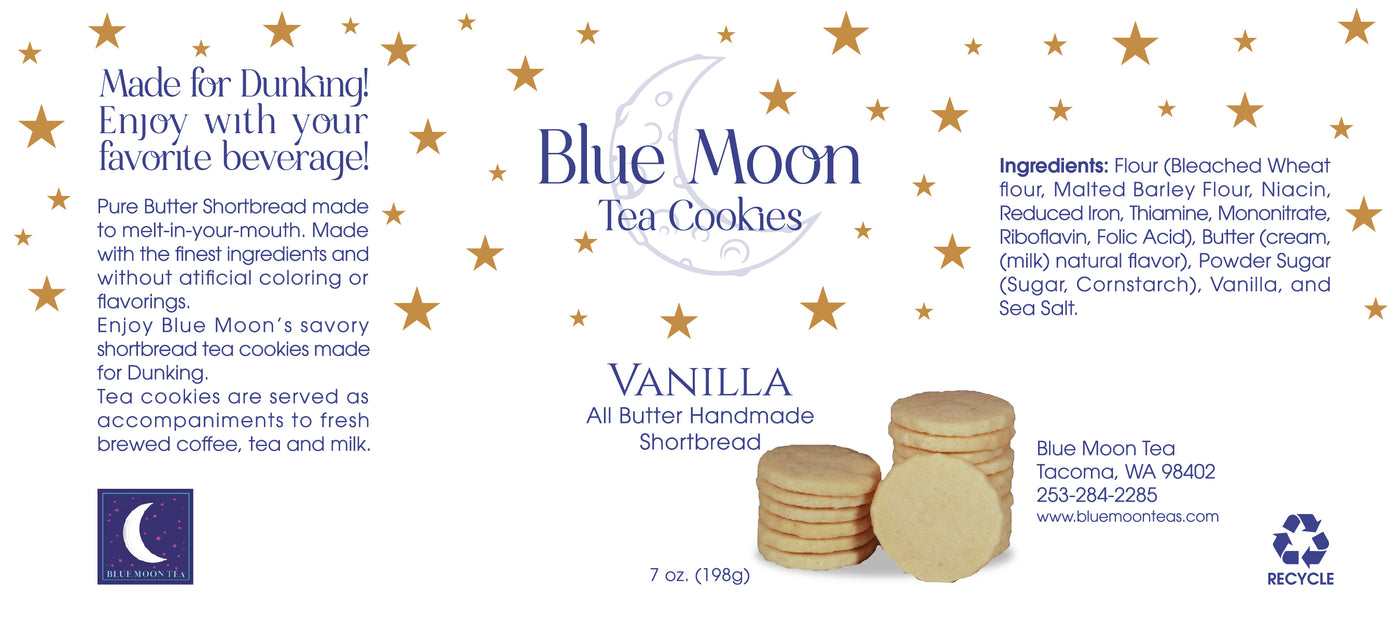 Vanilla Cookies - Vanilla Tea Cookies
