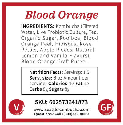 Blood Orange Kombucha