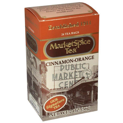 MarketSpice Cinnamon Orange Tea Bags – Seattle Pike Place Market Tea