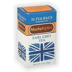 MarketSpice Earl Grey Tea – 24 Bags - Seattle MarketSpice Tea