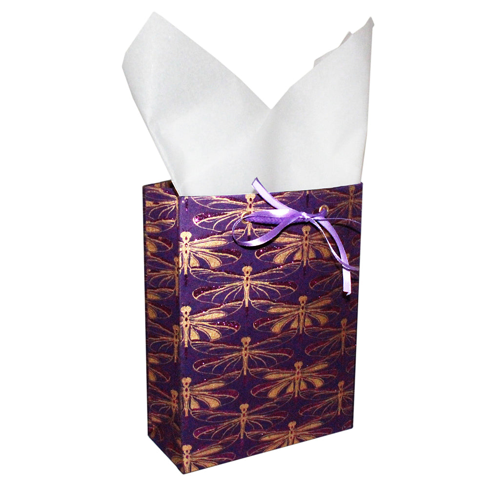 Create a Cookie Gift - Purple Dragonfly Bag