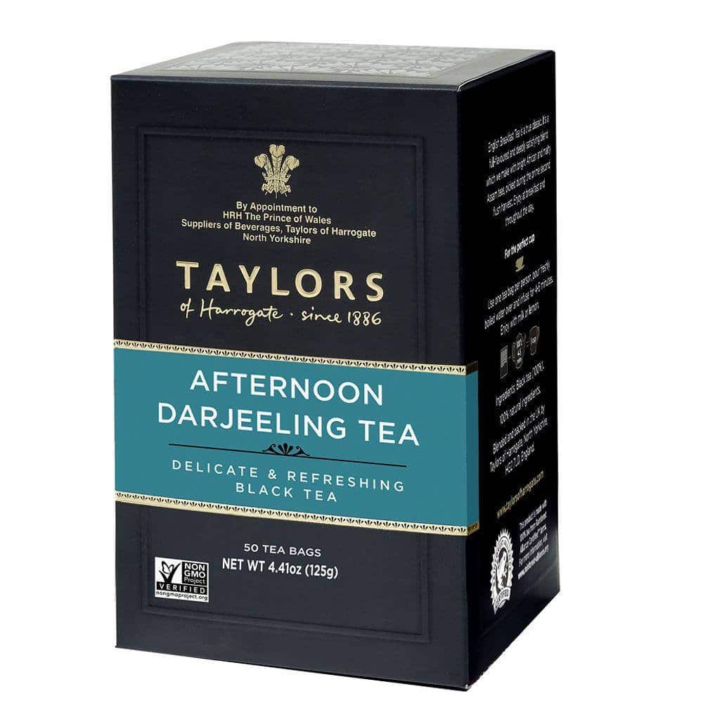 Taylors of Harrogate Afternoon Darjeeling Tea Bags – 50s Box