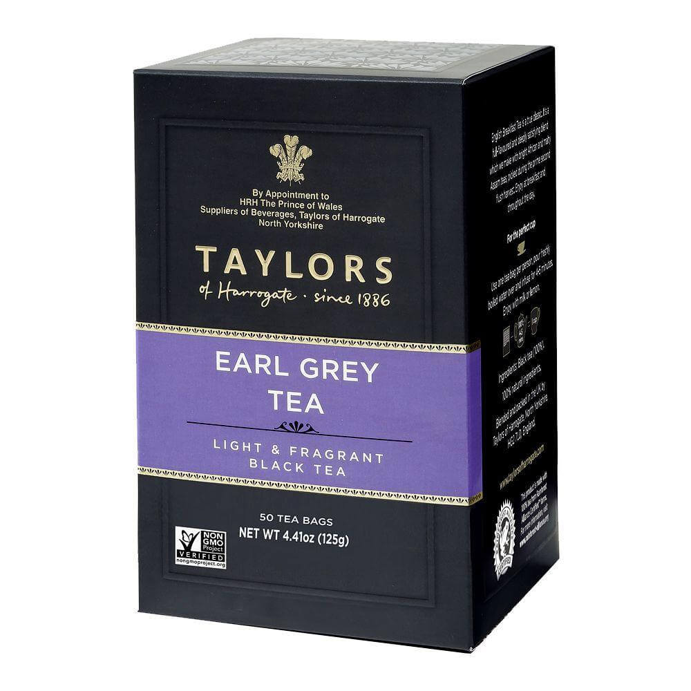 Taylors of Harrogate Earl Grey Tea Bags – 50s Box