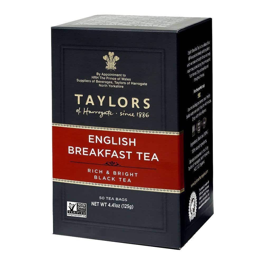 Taylors of Harrogate English Breakfast Tea Bags – 50s Box