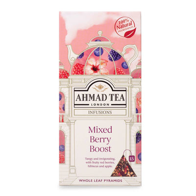 Ahmad Teas of London Mixed Berry Boost Tea Bags
