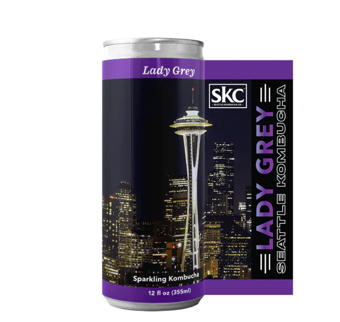 Seattle Kombucha Tea – Lady Grey Sparkling Kombucha