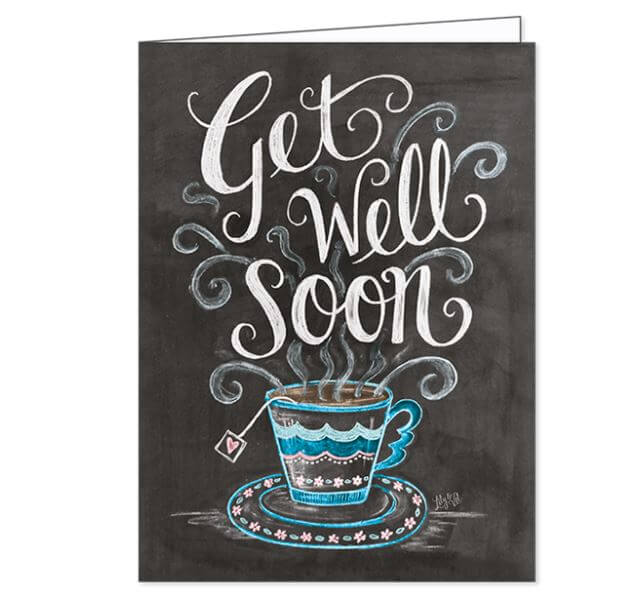 Lily & Val Get Well Card