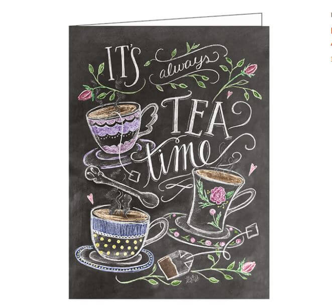 Lily & Val It’s Alway Tea Time Card