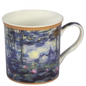 Water Lily Coffee and Tea Cup - Porcelain 8 oz. Tea Mug for Sale